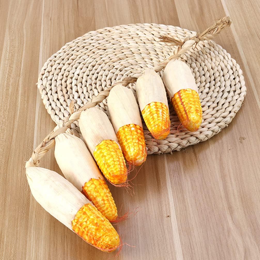 2Pcs Artificial Corn String for Fall Decoration