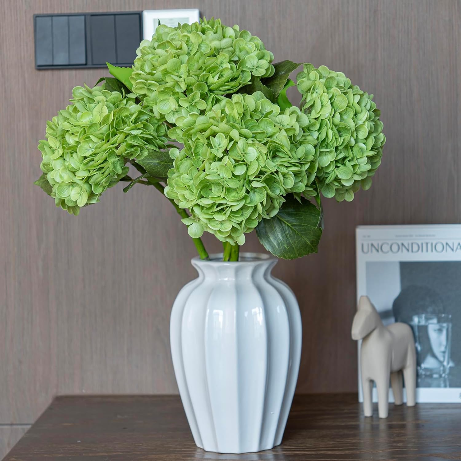 3PCS Realistic Artificial Hydrangea for Home Decor