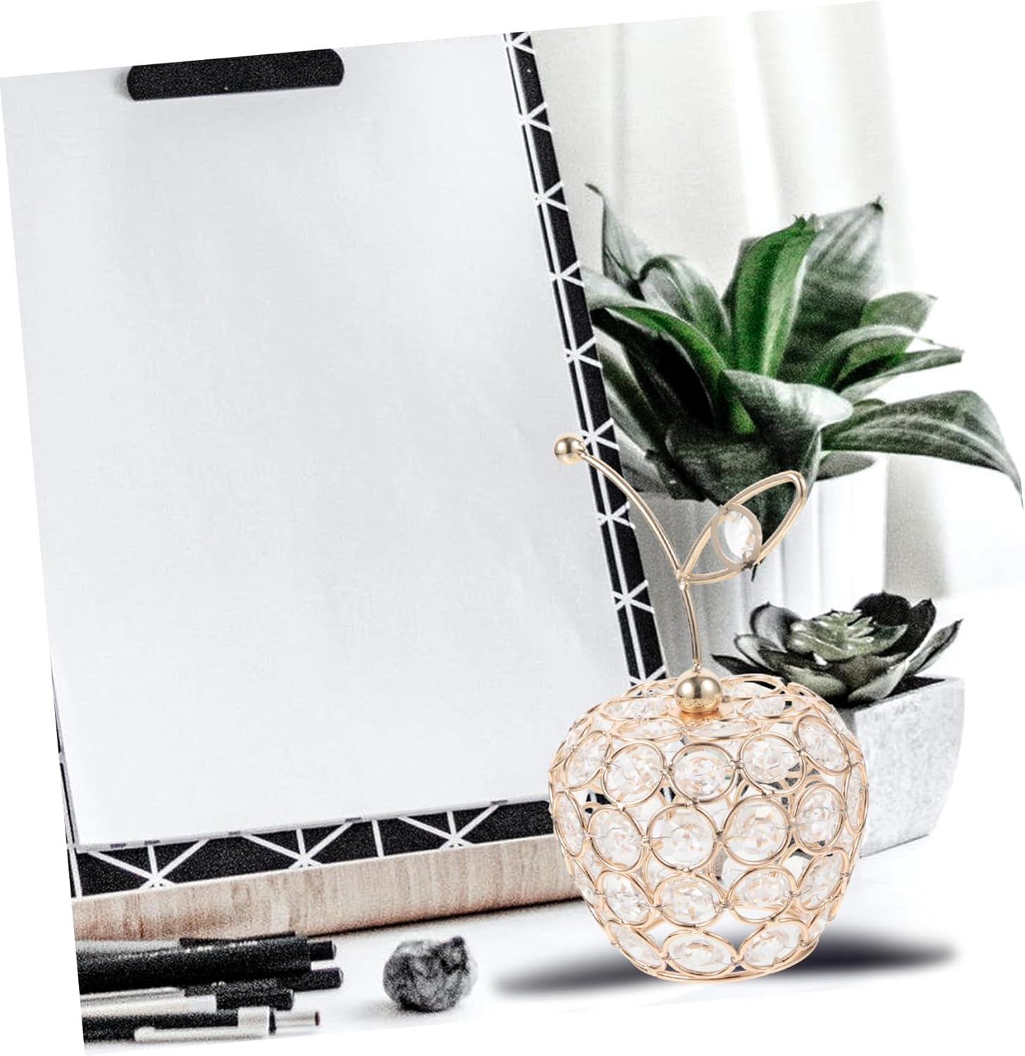 DECHOUS Crystal Fruit Adornment Desktop Decoration