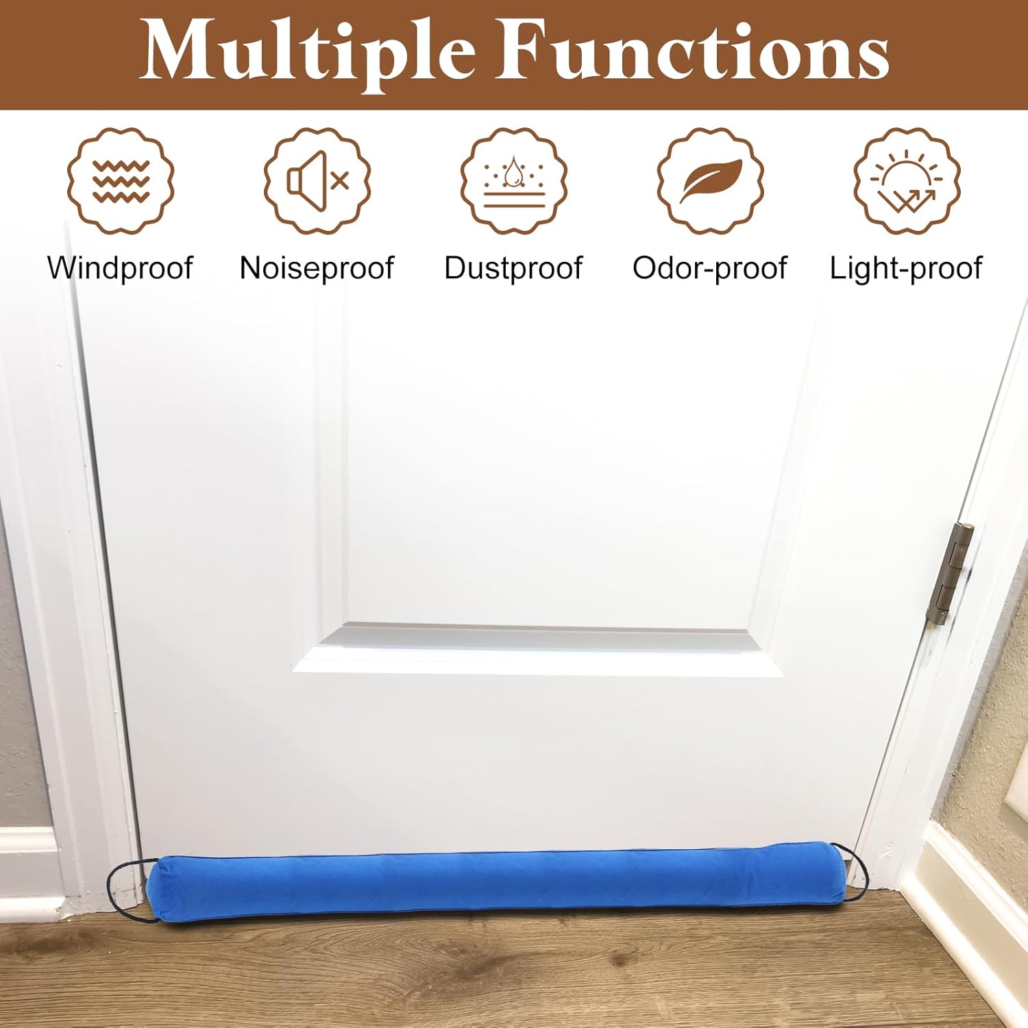 Uxcell Door Sweep 38 x 3 Inches Windproof Seal