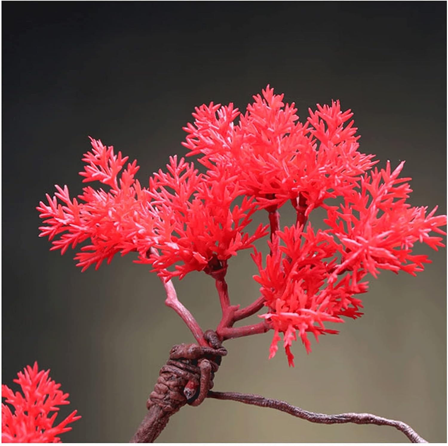 Artificial Pine Bonsai Tree 18 Inches Decorative Potted Plant