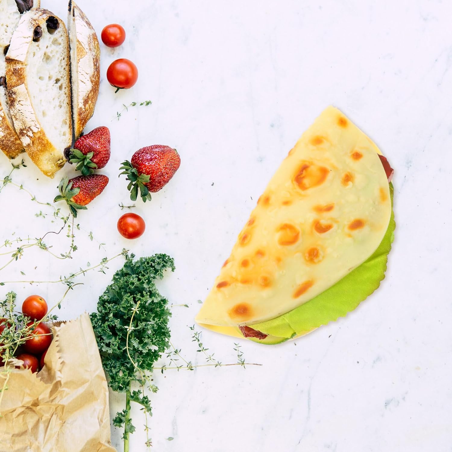 VOSAREA Vegetable Pancake Taco Display Model