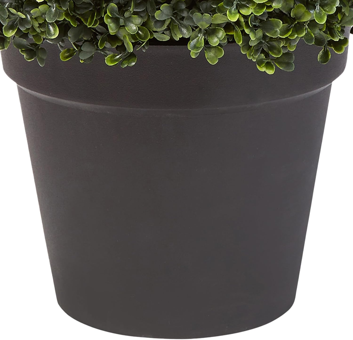 Pure Garden Artificial Topiary Ball - 21 Inch Faux Plant Decor