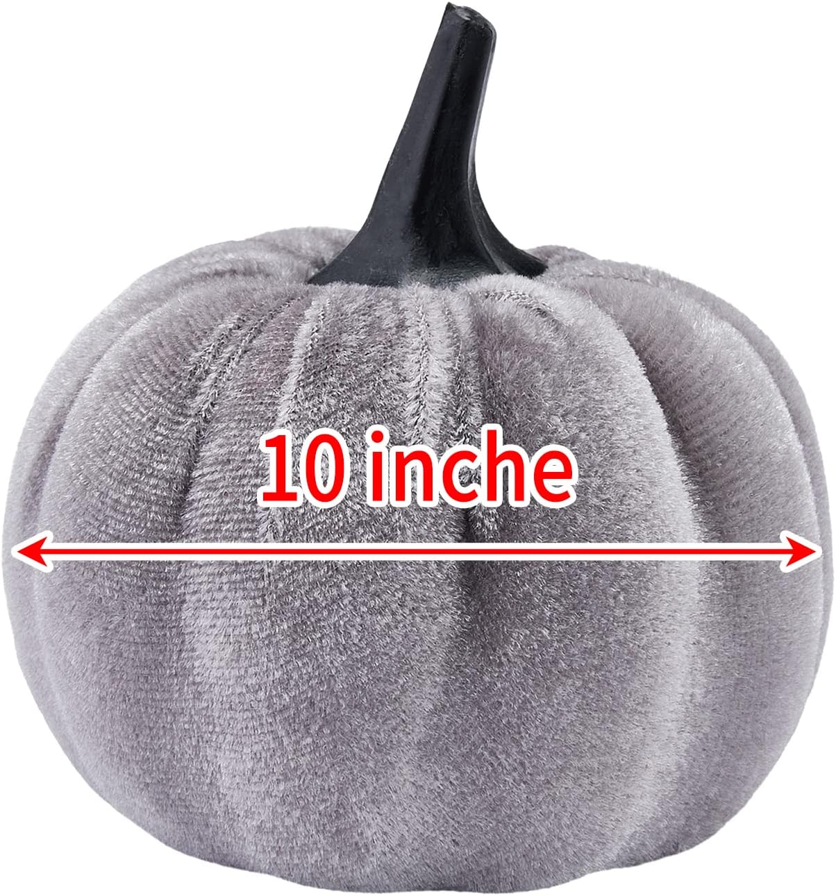 Mini Velvet Halloween Pumpkins Decor