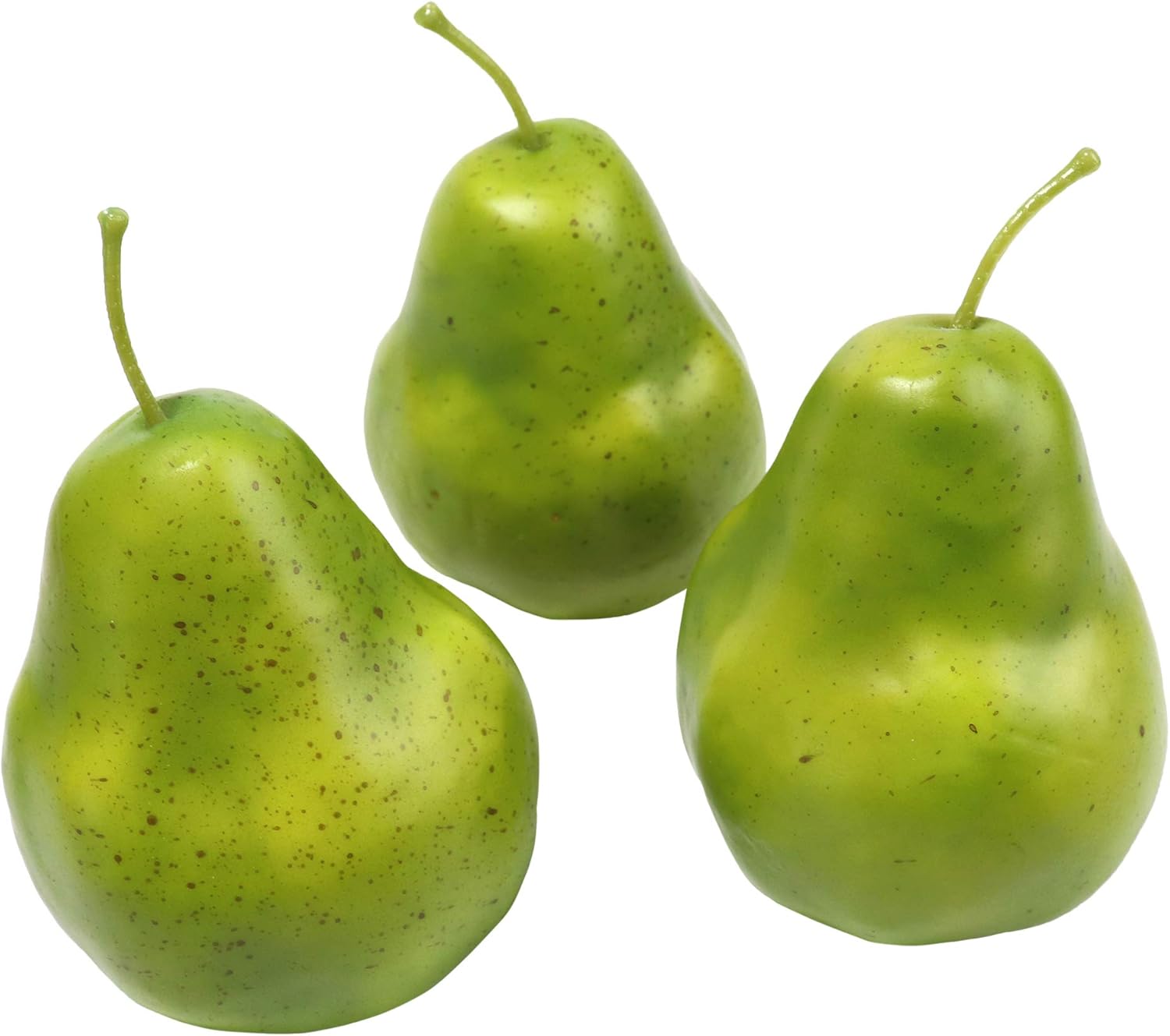 Millennial Essentials Artificial Green Pears 6pcs for Decor