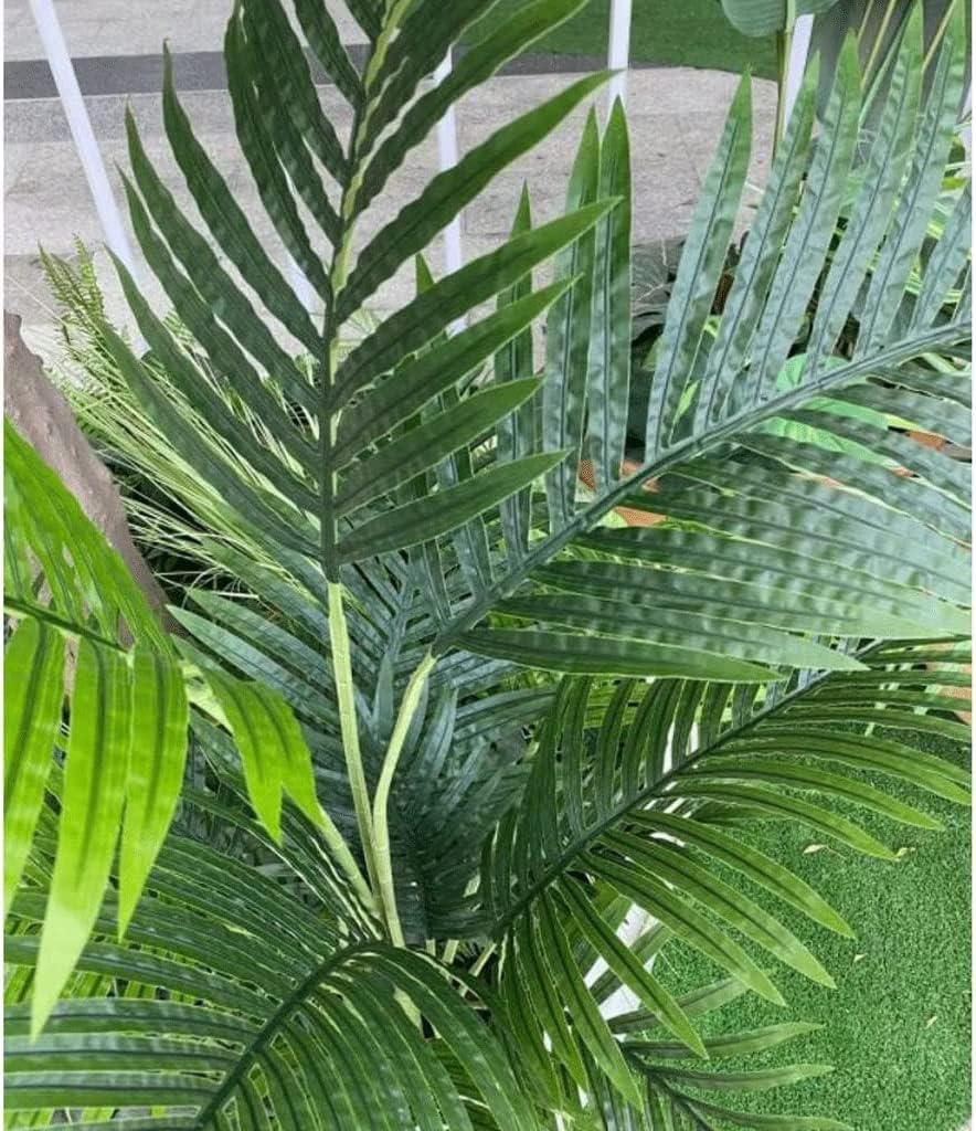 Fake Plants Artificial Tree Large Palm with Grass Basket Base 160cm