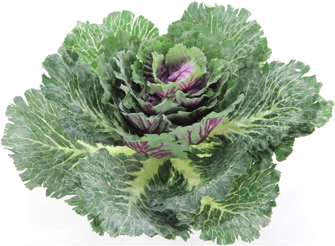 Nature Land Candles Artificial Cabbage Green 12 Inch