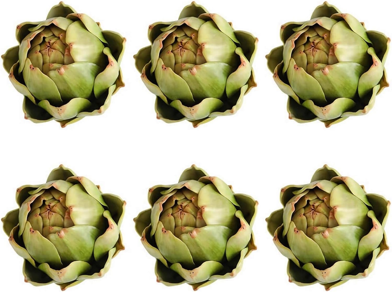 Large Green Artificial Artichokes for Decorations
