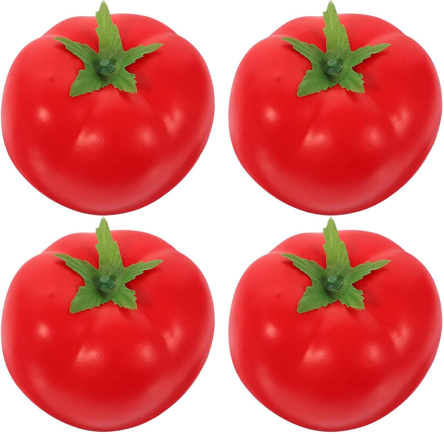Zerodeko Artificial Tomatoes 4Pcs Realistic Decor