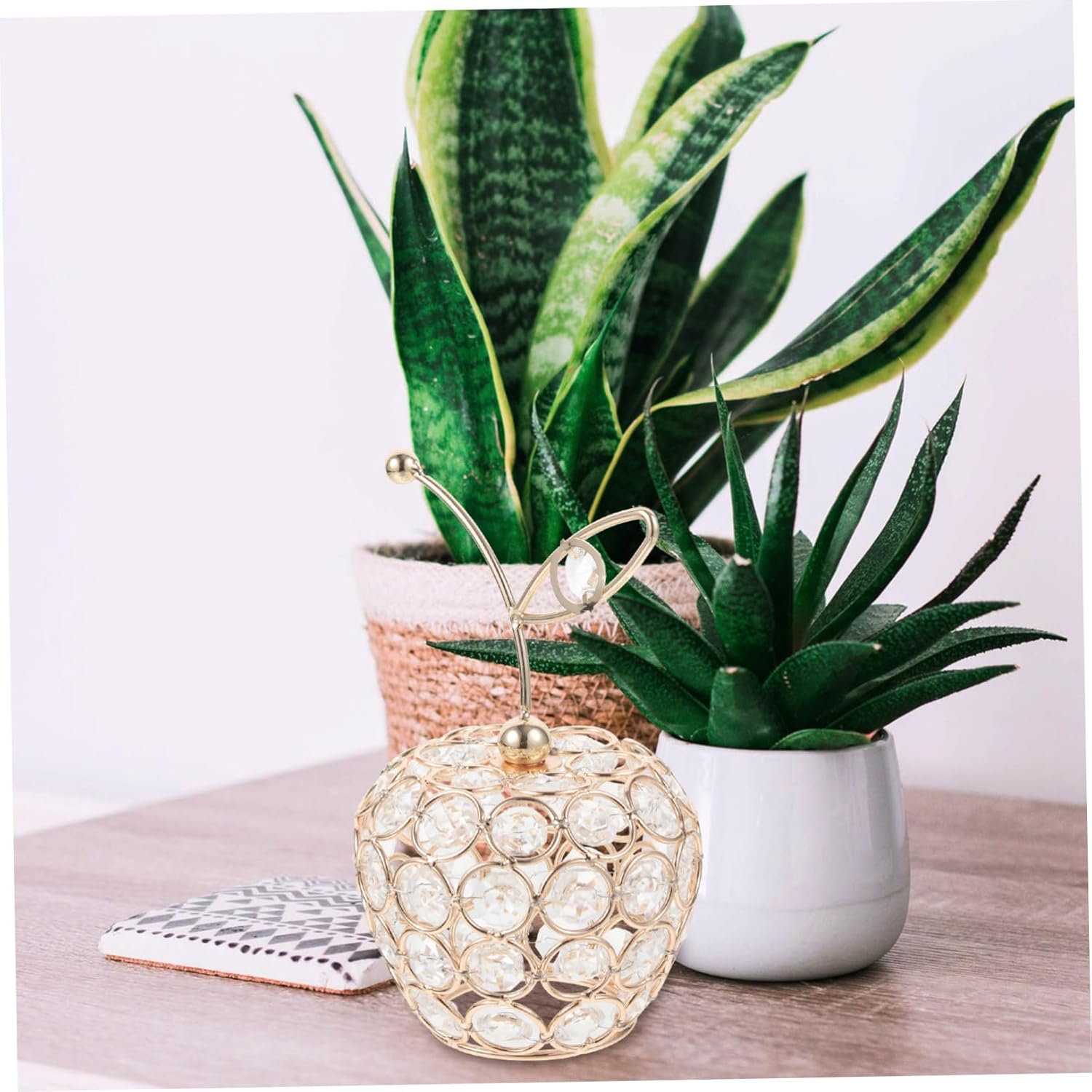 DECHOUS Crystal Fruit Adornment Desktop Decoration
