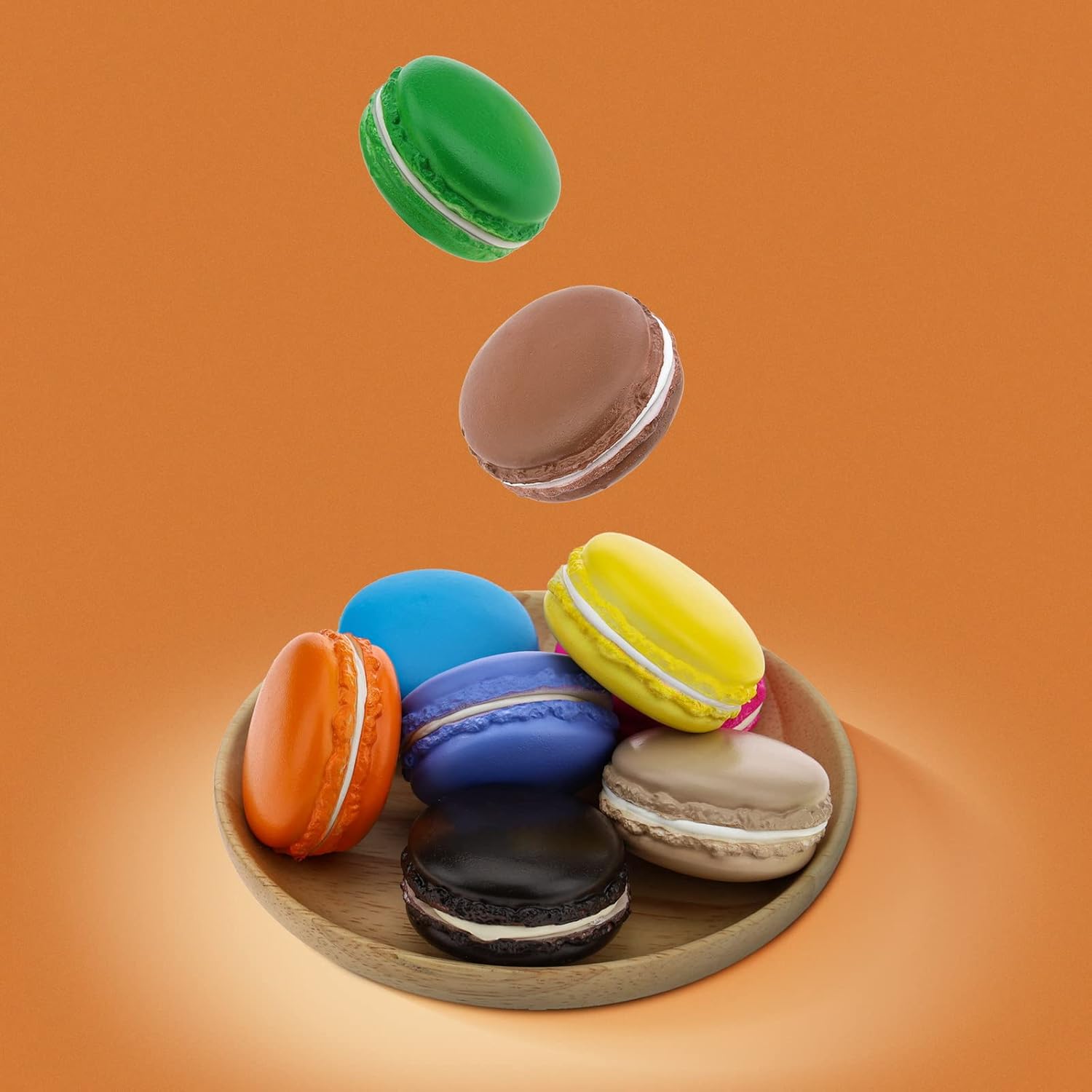 Gresorth 9PCS Fake Macaron Artificial Decorative Prop