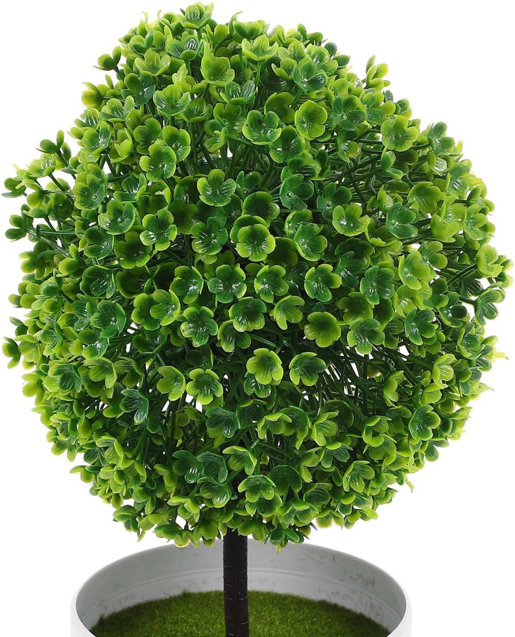 2pcs Artificial Topiary Plants Potted Decor for Home Office
