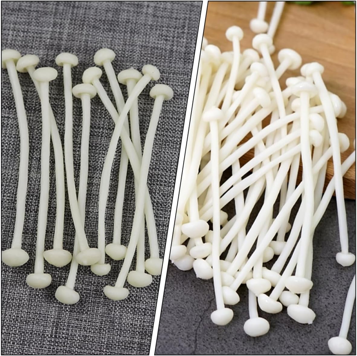 Healifty 20pcs Artificial Mushroom Decorations for Home and Farmhouse