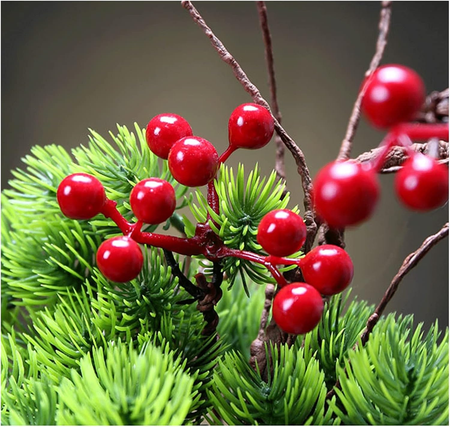 18 Inch Artificial Pine Bonsai Tree for Home Decor