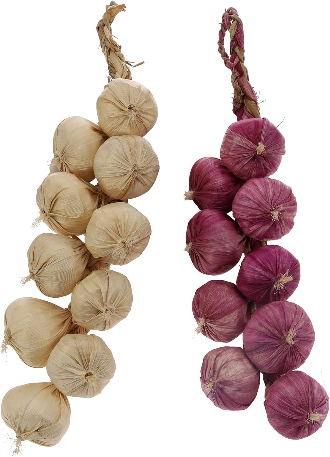 Woration Artificial Garlic and Onion Decor Set