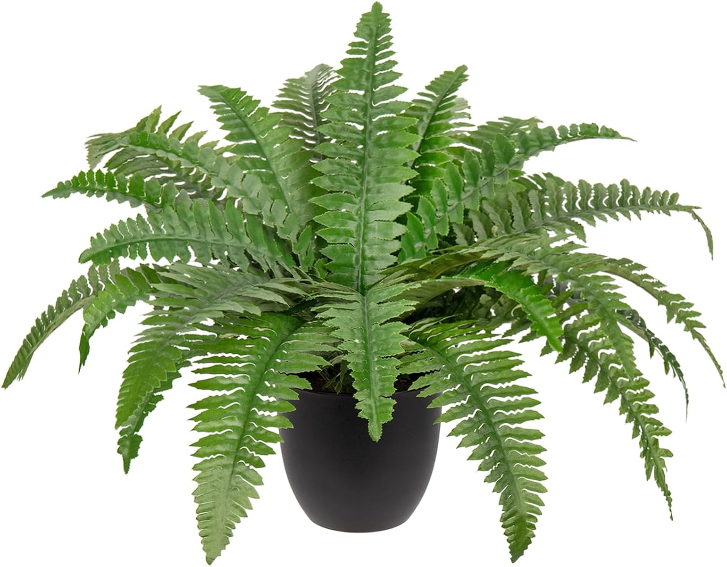 Hollyone 177 Inch Fake Fern Potted Plant