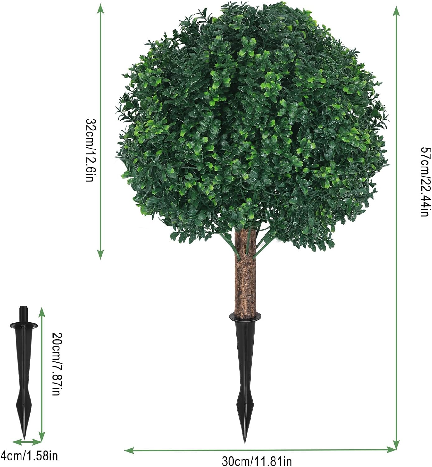 Artificial Cypress Topiary for Garden and Porch