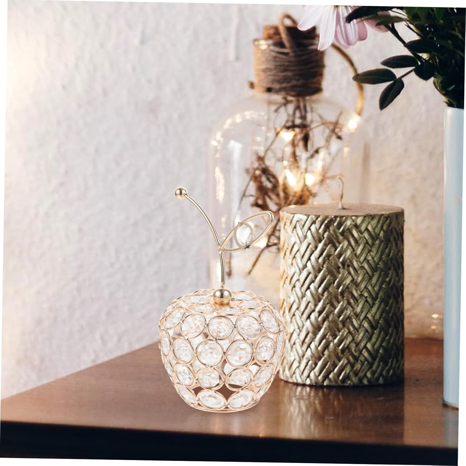 DECHOUS Crystal Fruit Adornment Desktop Decoration