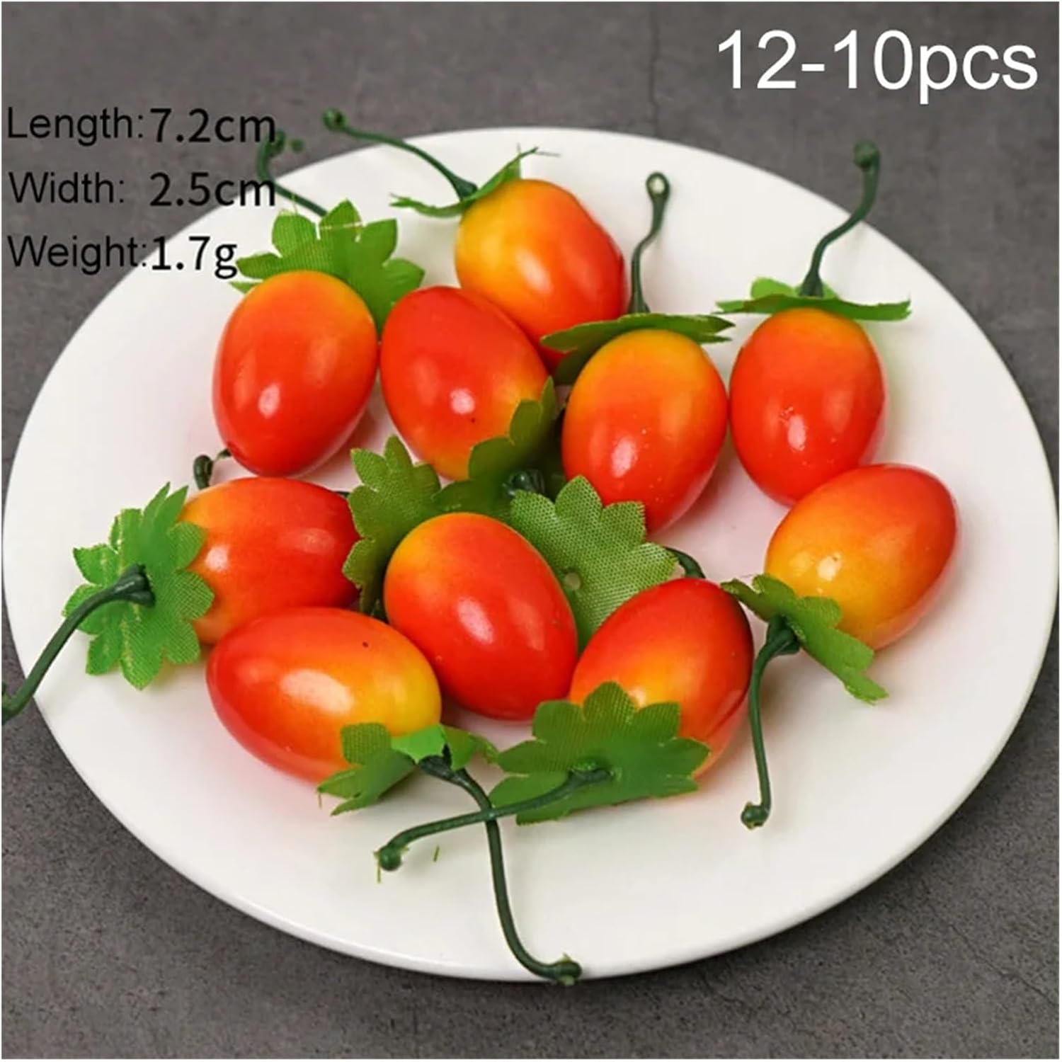 SBTRKT 10 Pcs Artificial Fruit Decoration Props