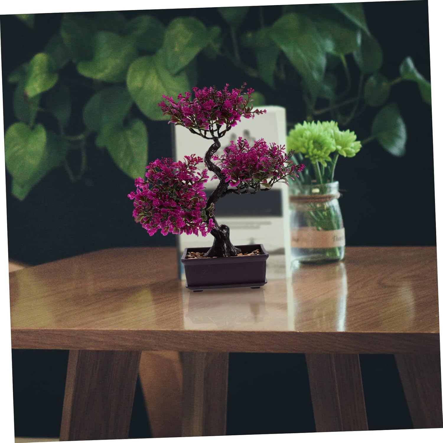 Artificial Bonsai Tree 36x32cm Pot Decor