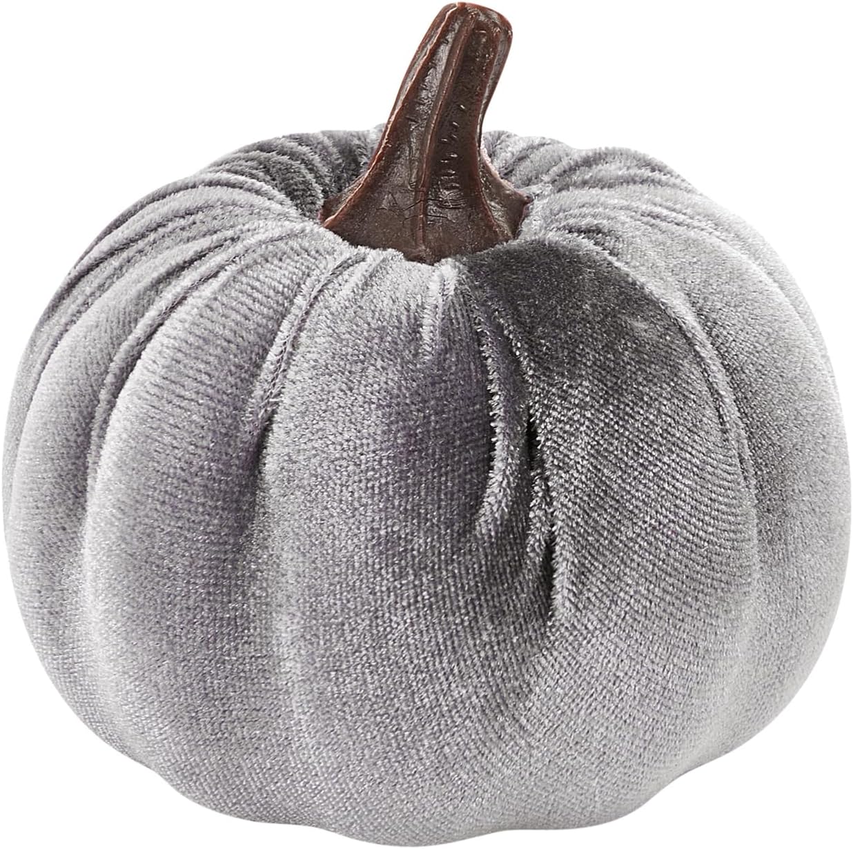8PCS Velvet Pumpkins Artificial Decor for Halloween Thanksgiving