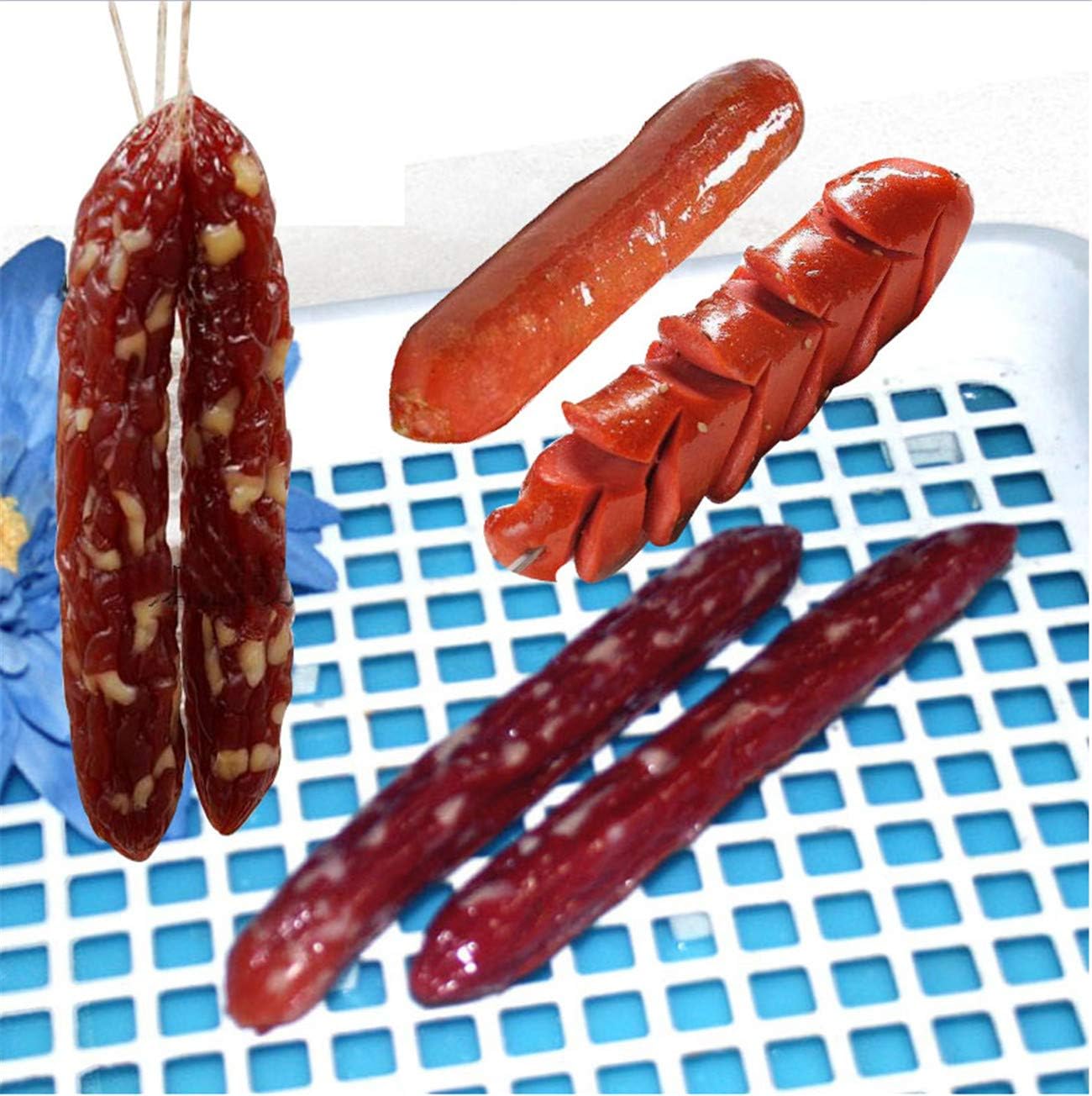 Zzooi Artificial Lifelike Sausage Display Model Pair