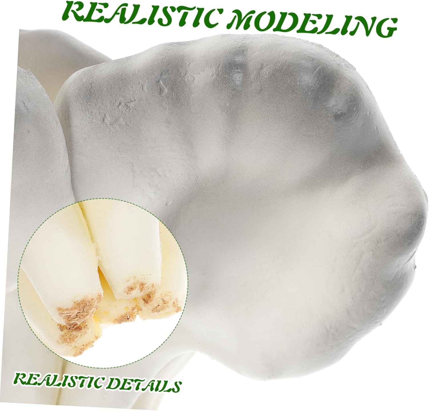 Artificial Oyster Mushroom Decor for Garden Birthday Wedding