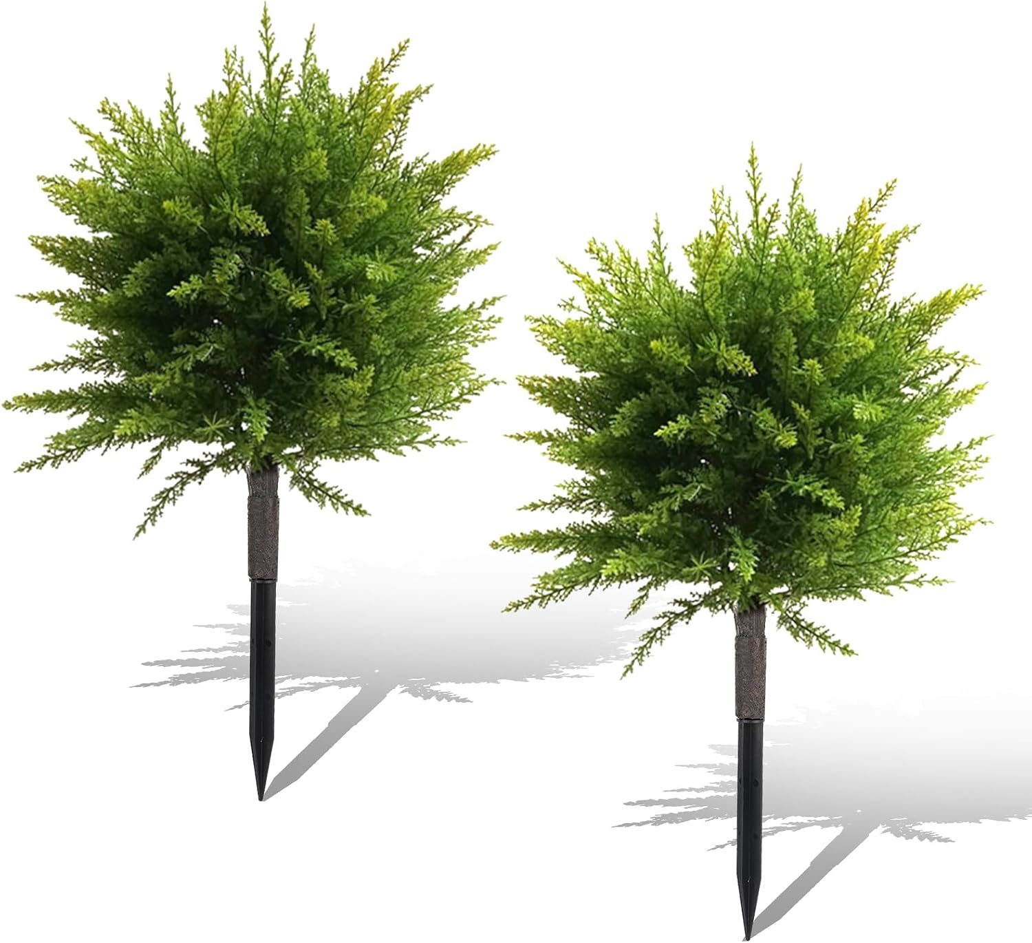 236 Inch Artificial Cypress Topiary Set of 2