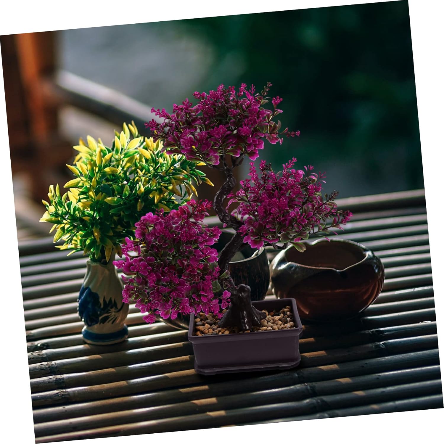 Artificial Bonsai Tree 36x32cm Pot Decor