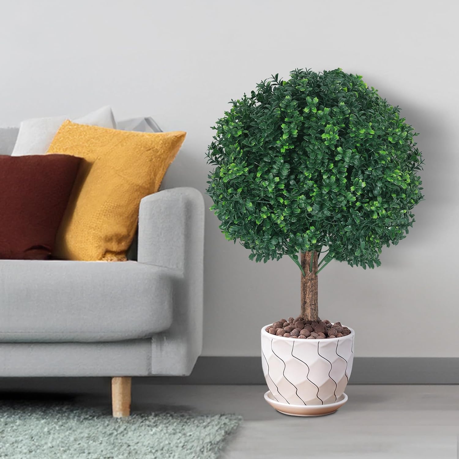 Artificial Cypress Topiary for Garden and Porch