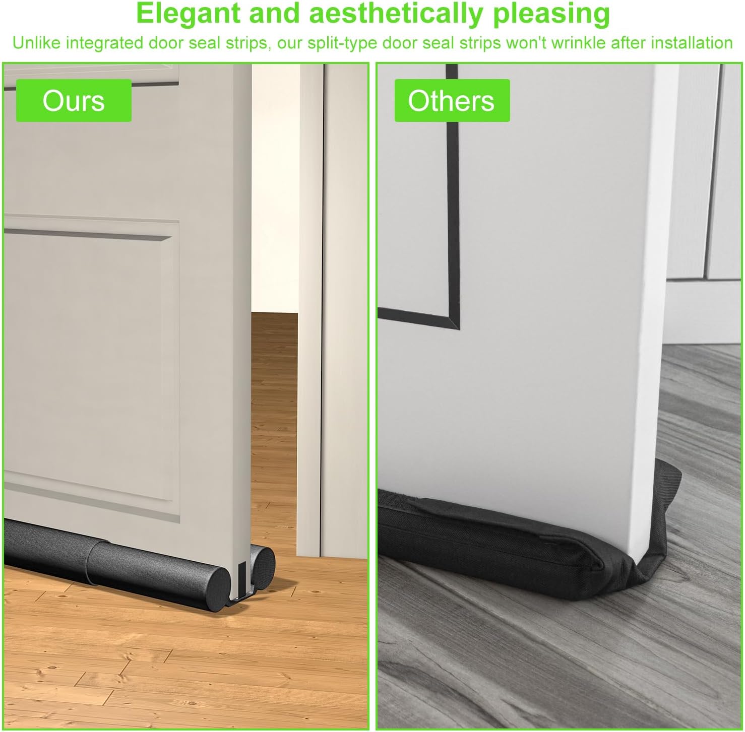 Shouken Upgrade Door Draft Stopper 30-36 Inch