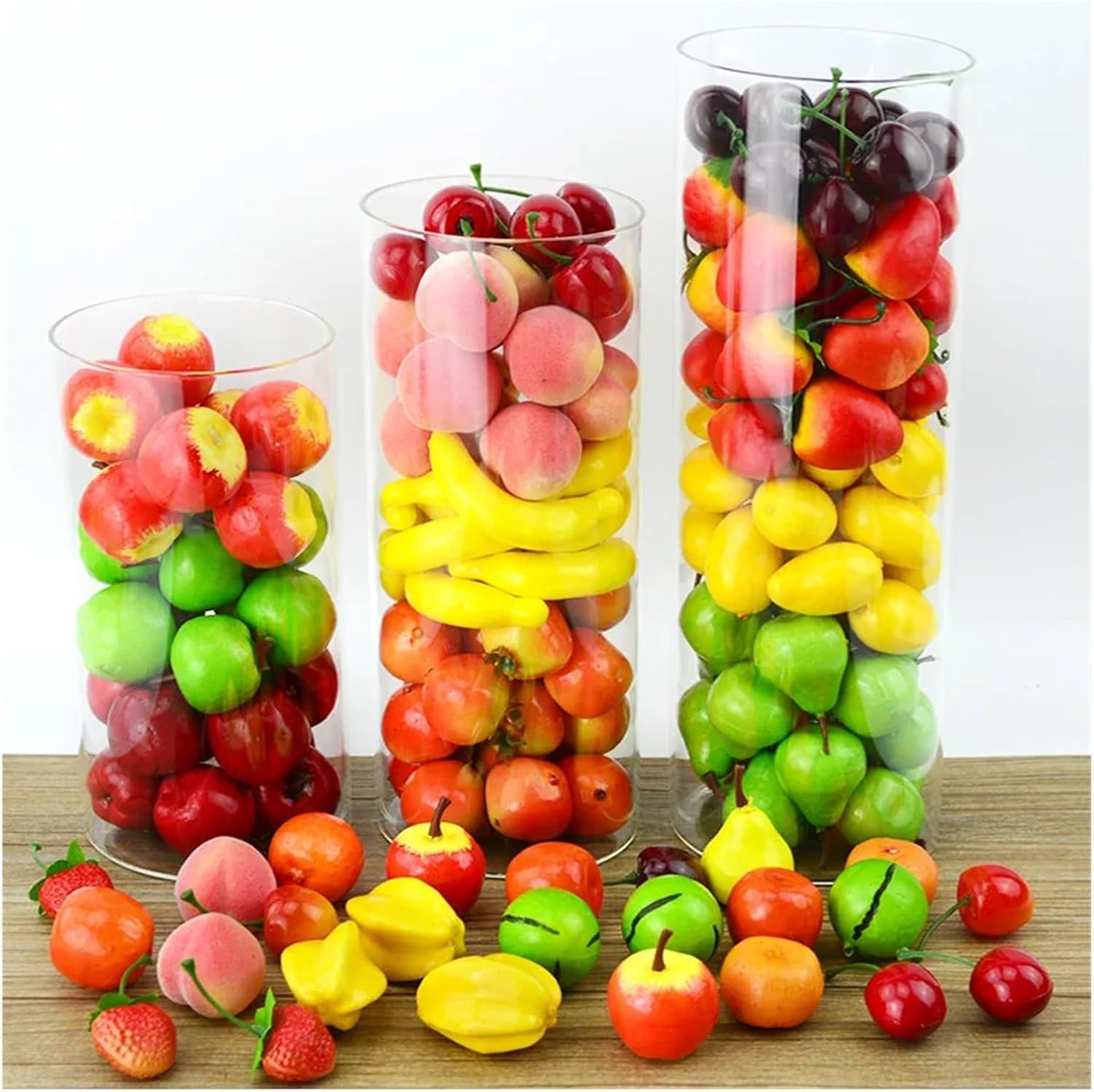 SBTRKT 10 Pcs Artificial Fruit Decoration Props