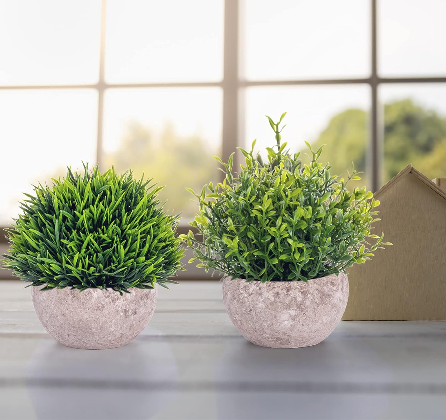 Lemonfilter 5 Pack Artificial Eucalyptus Plants