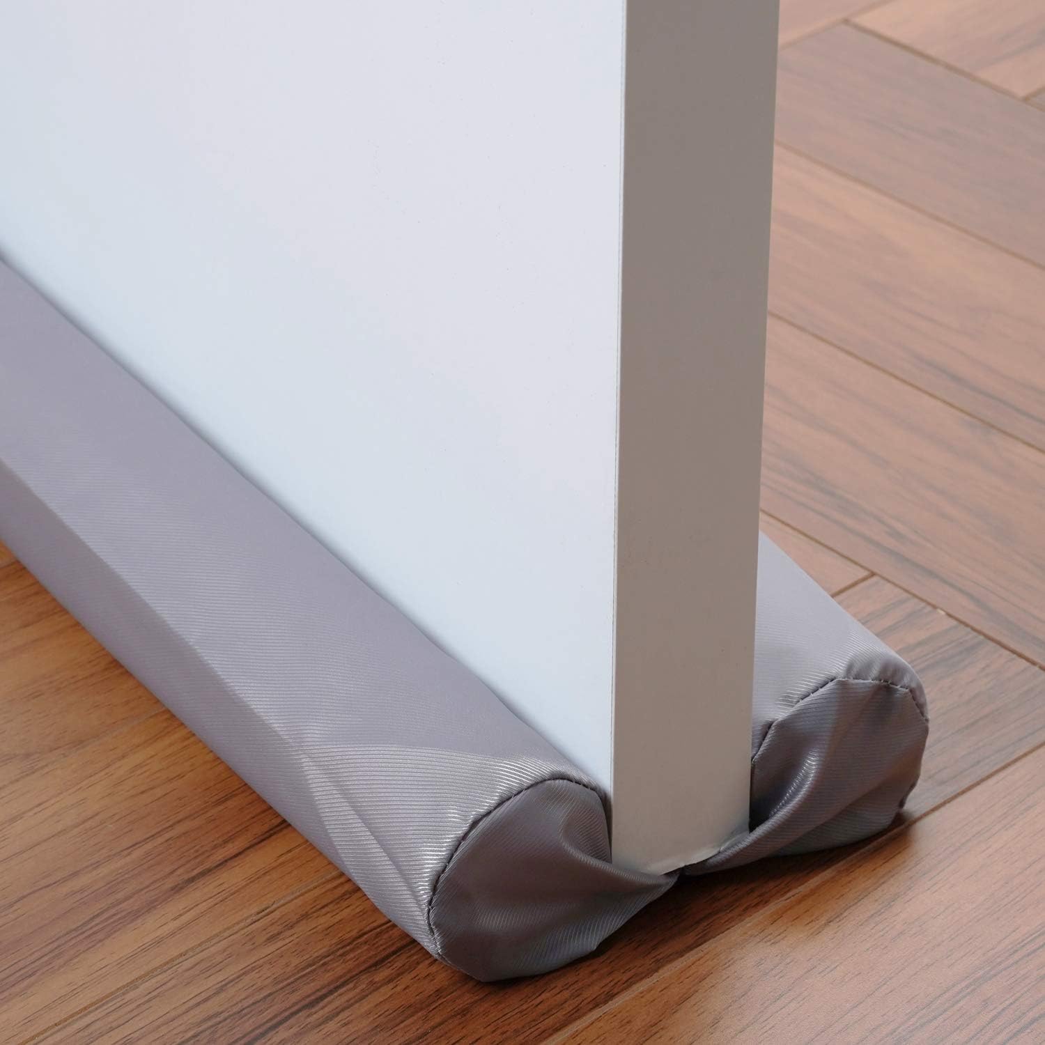 ClauCiel Under Door Draft Stopper Gray Adjustable