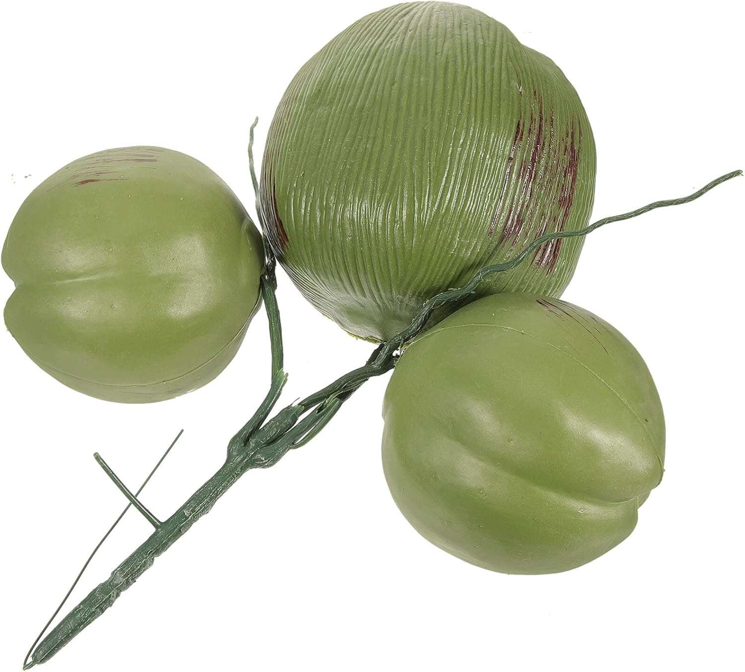 HOMSFOU Artificial Coconut Fake Fruit Decorations