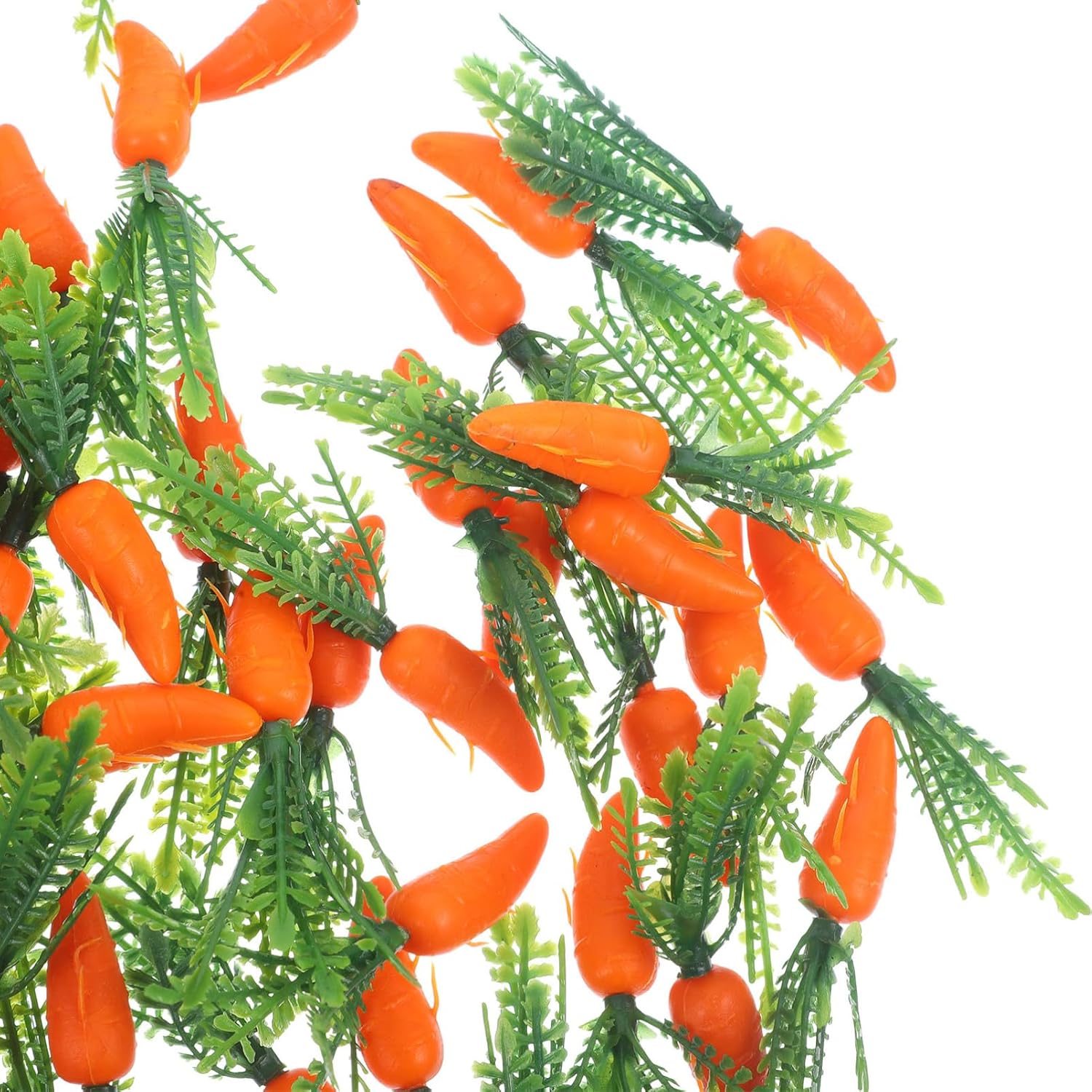 180pcs Realistic Fake Carrots for Party Decorations
