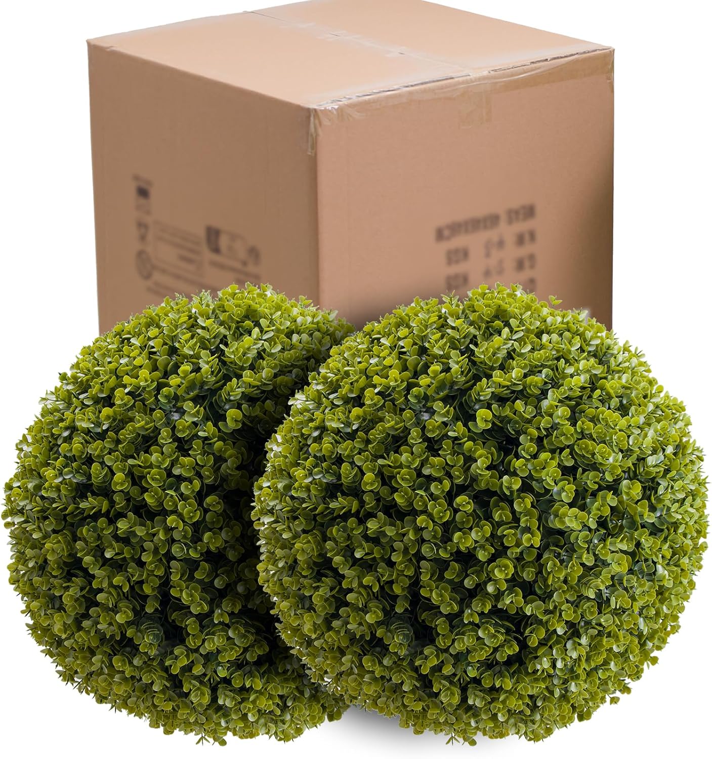 Garvee Artificial Topiary Balls 21 Inch 2 Pcs