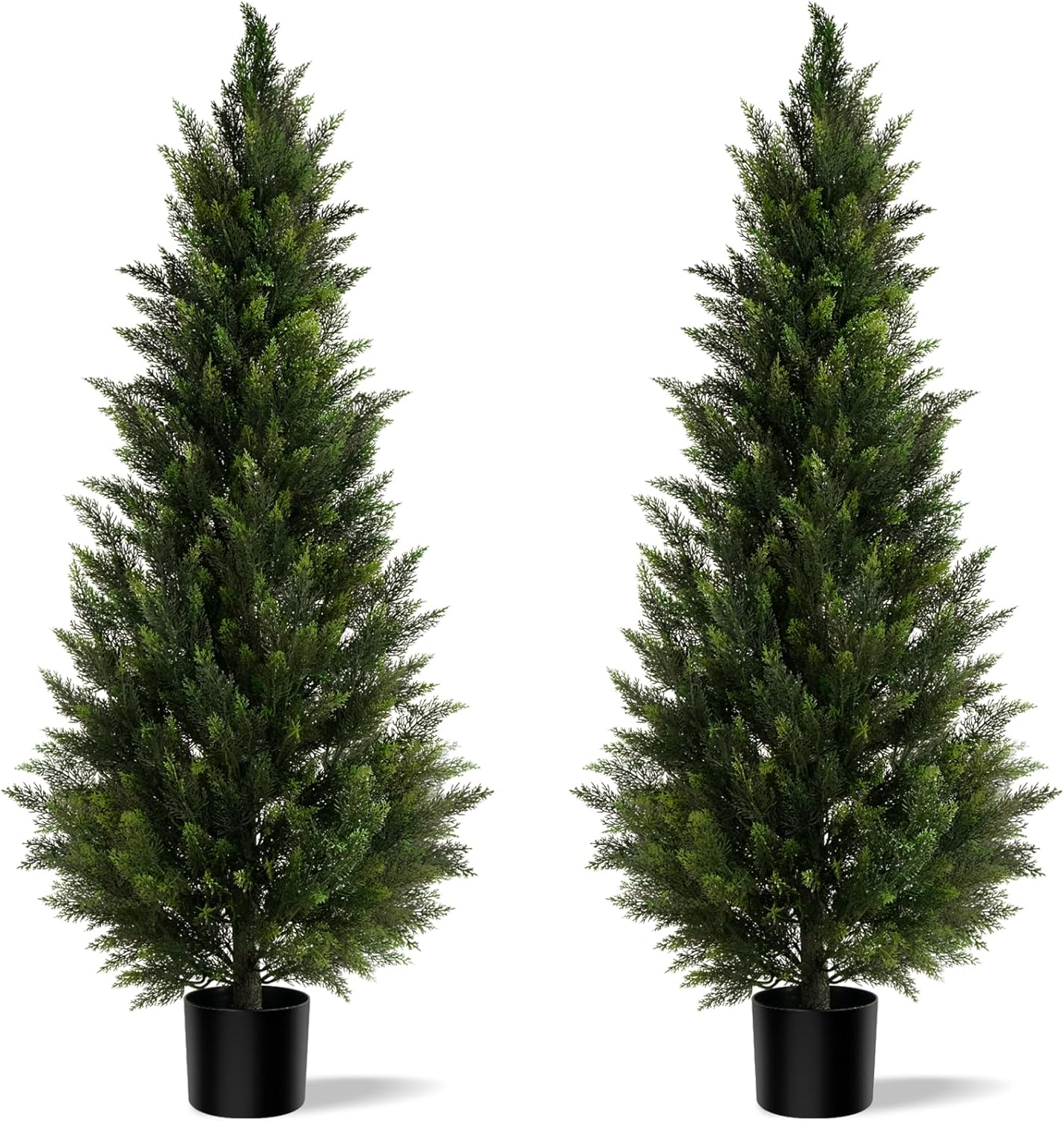 Outdoor Artificial Cedar Topiary Tree 5ft