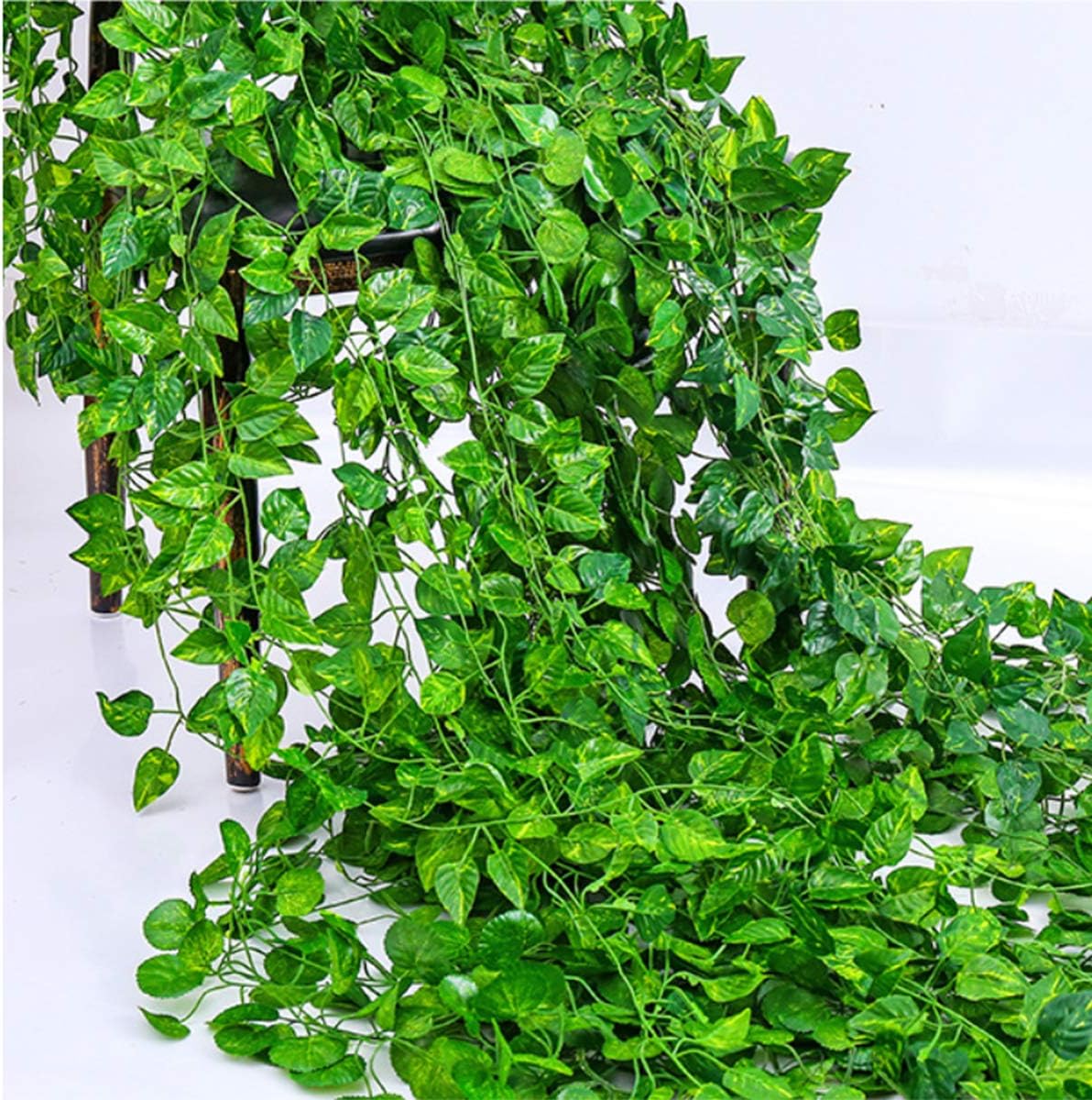 Aeojoor Artificial Ivy Vine Leaves Garland Decor