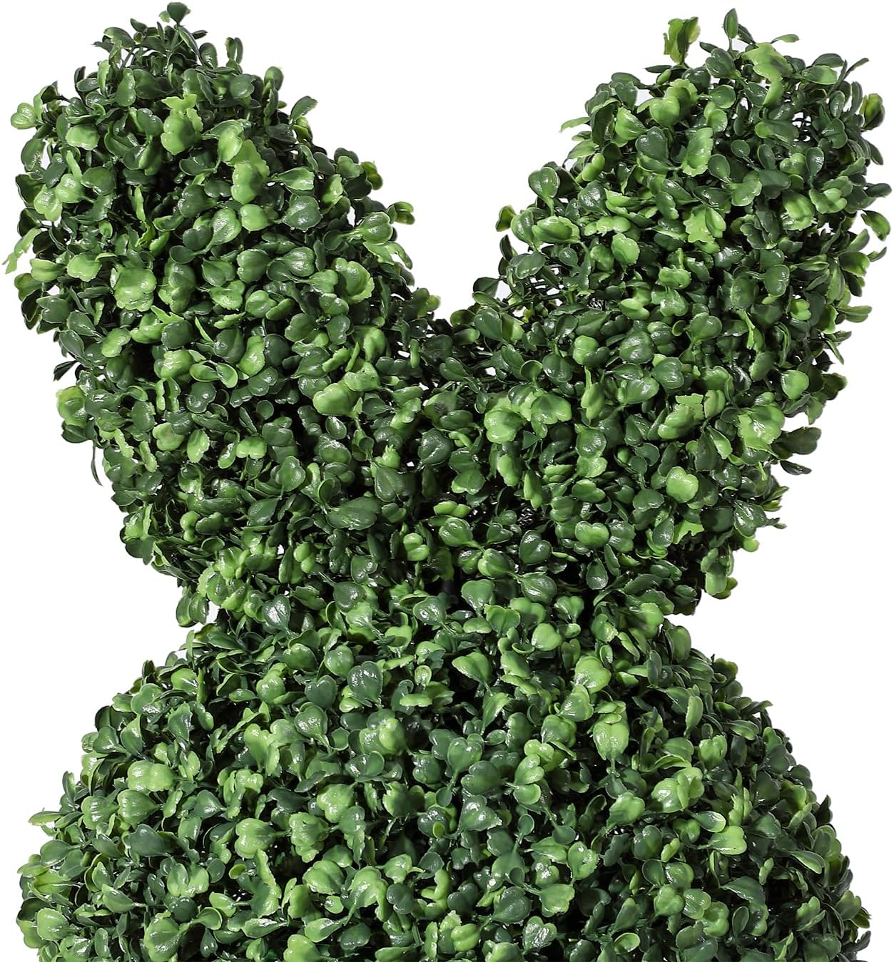 GarveeHome 39 Inch Artificial Bunny Topiary Tree Set of 2