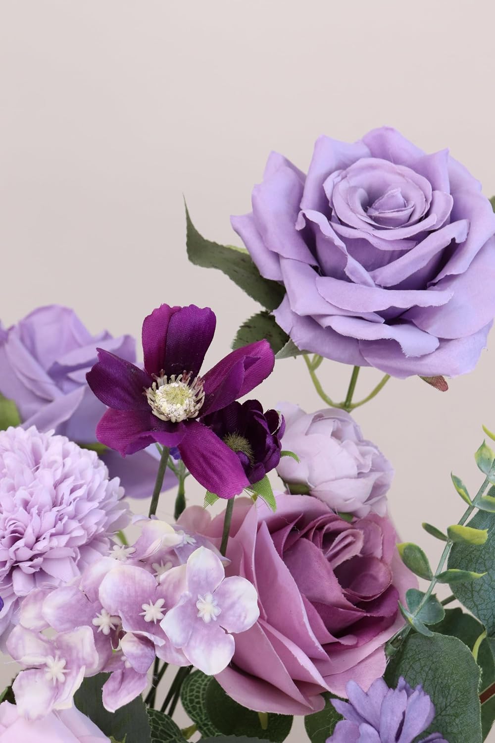 Piklado Artificial Flower Box Set Lavender Dark Purple