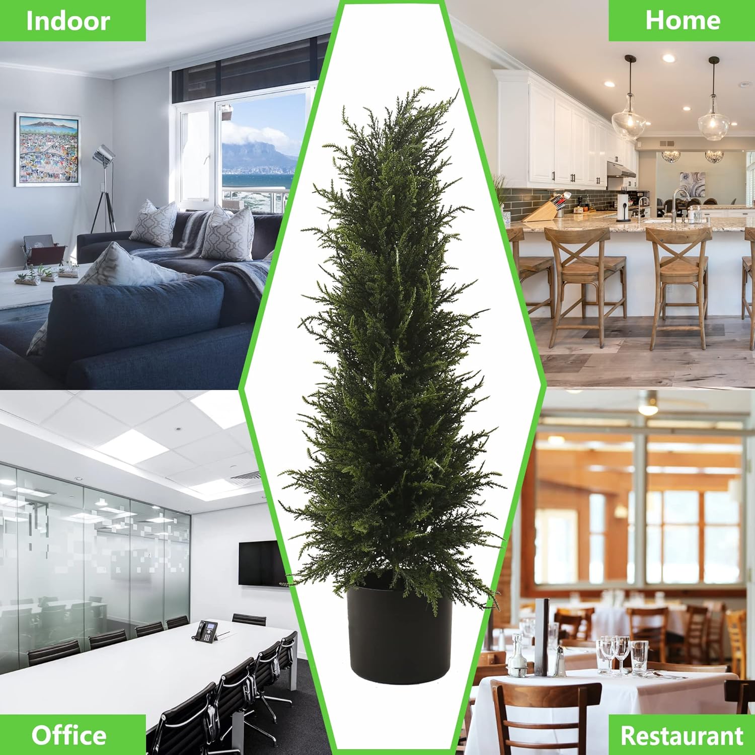 275 Ft Cedar Topiary Tree for Front Porch