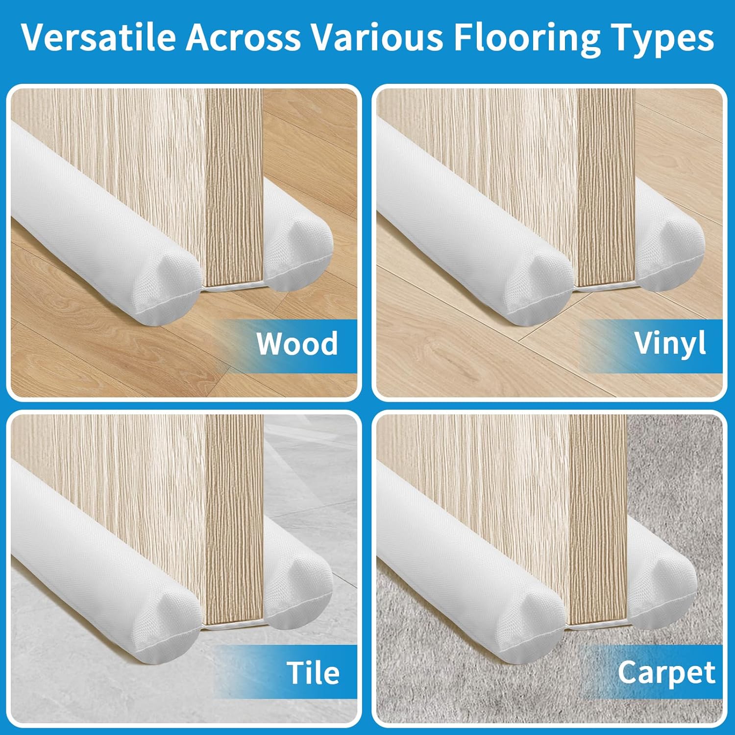 Neween Door Draft Stopper for Winter Insulation