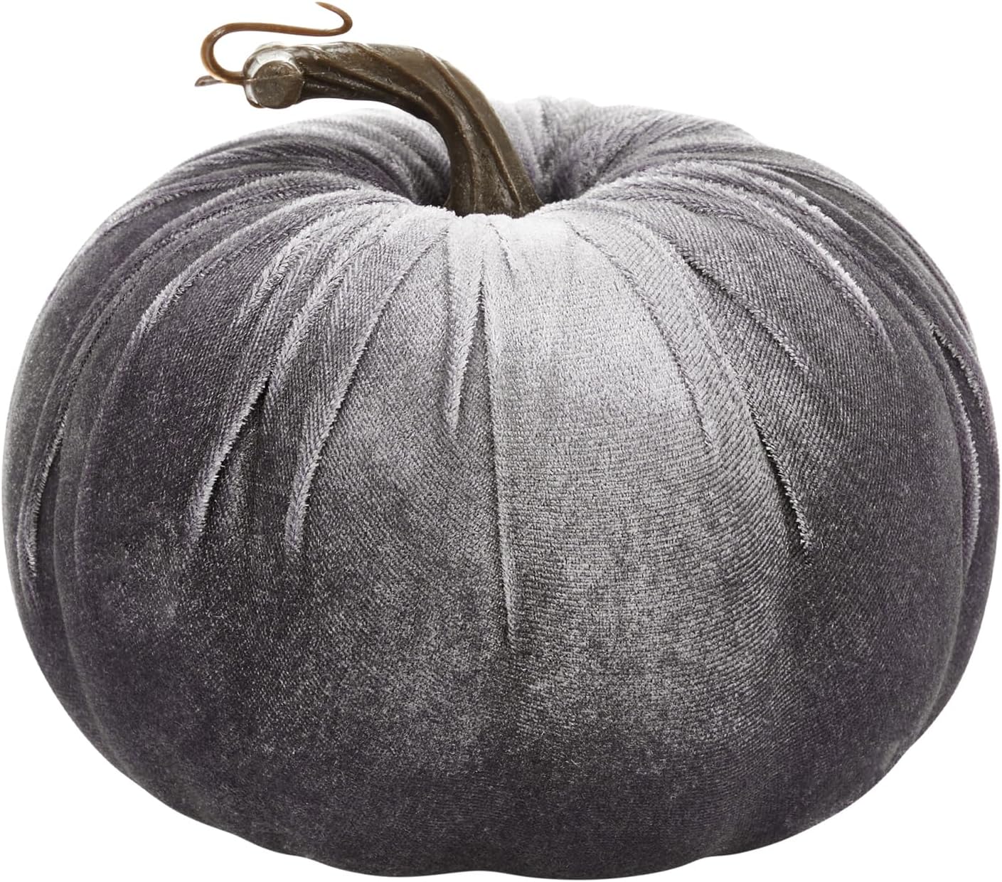 8PCS Velvet Pumpkins Artificial Decor for Halloween Thanksgiving