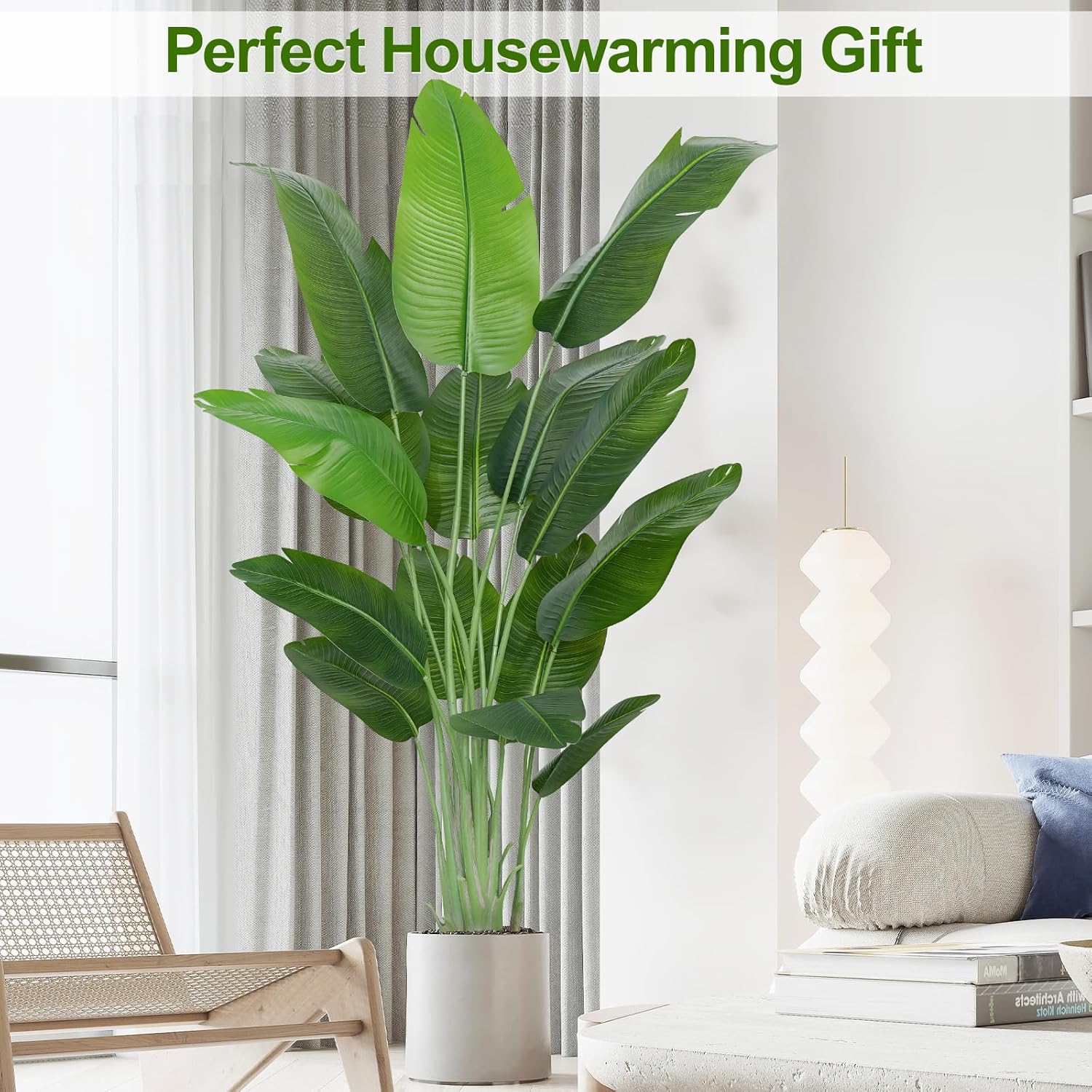 Keeplush Lifelike Bird of Paradise Artificial Plant 66ft