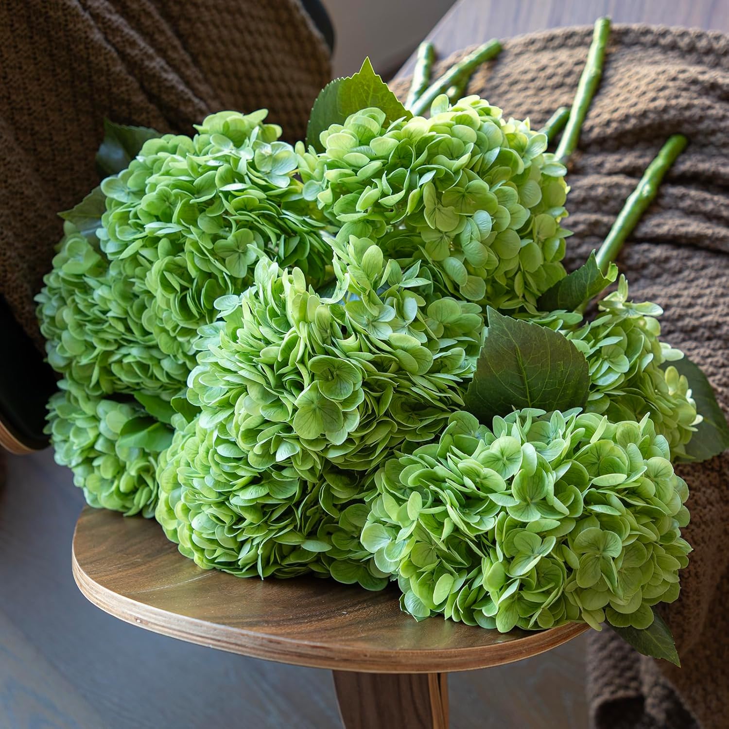 3PCS Realistic Artificial Hydrangea for Home Decor