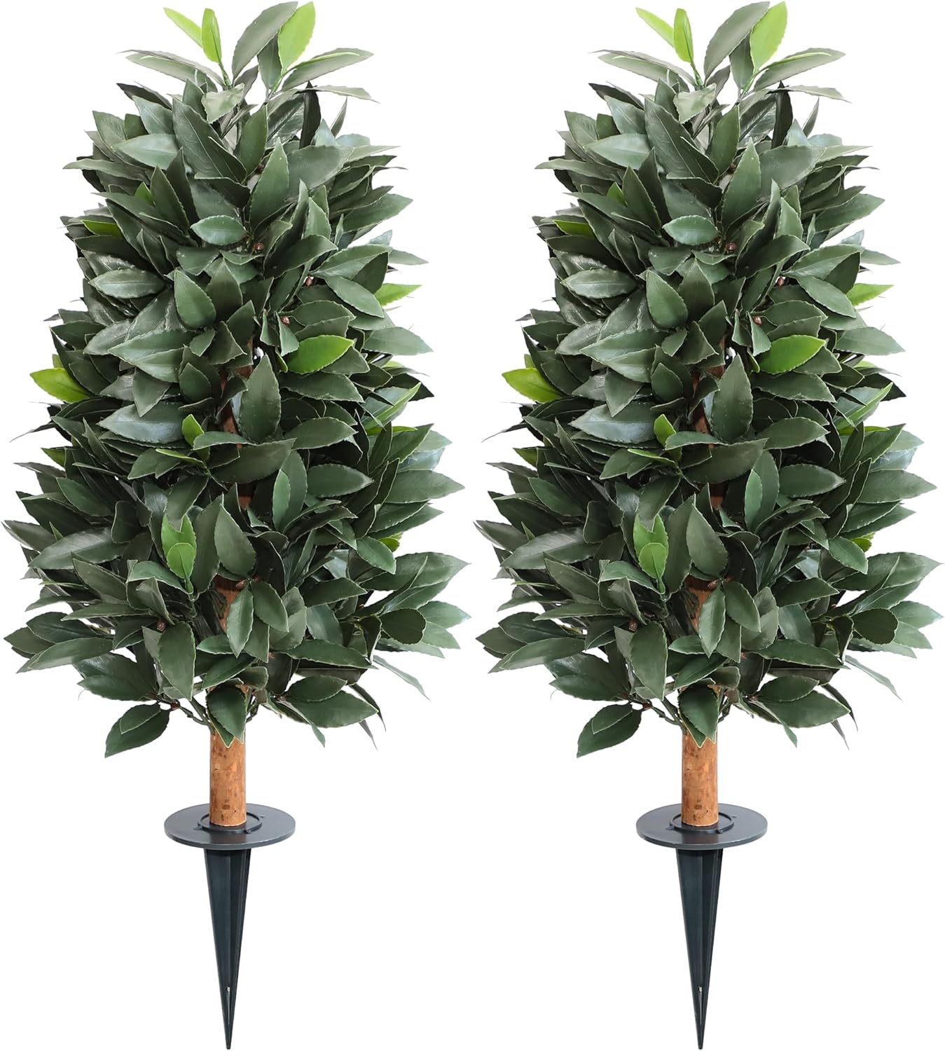 Momoplant Artificial Topiary Trees Set of 2 35Inch