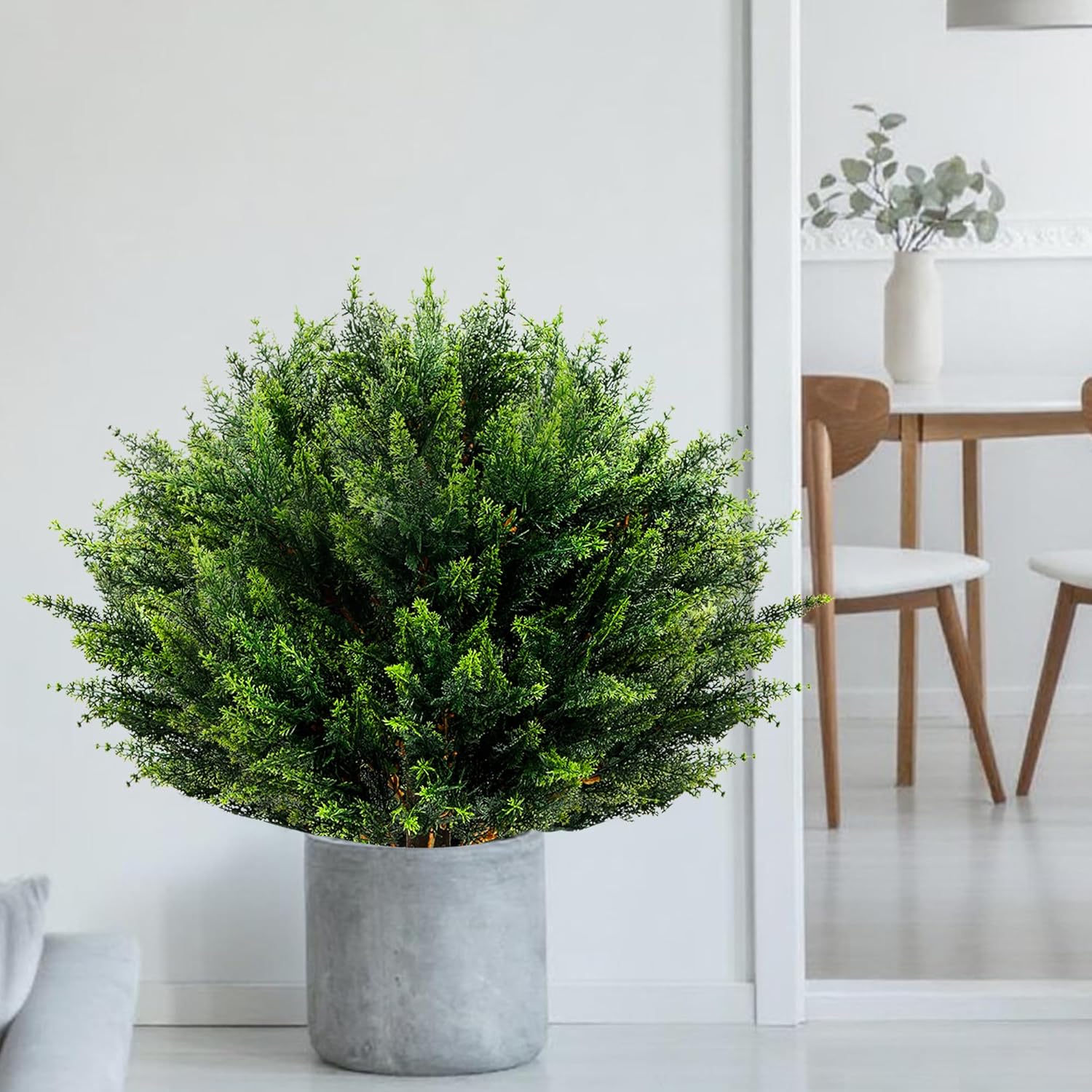 Bietrun Artificial Cypress Topiary 2 Pack
