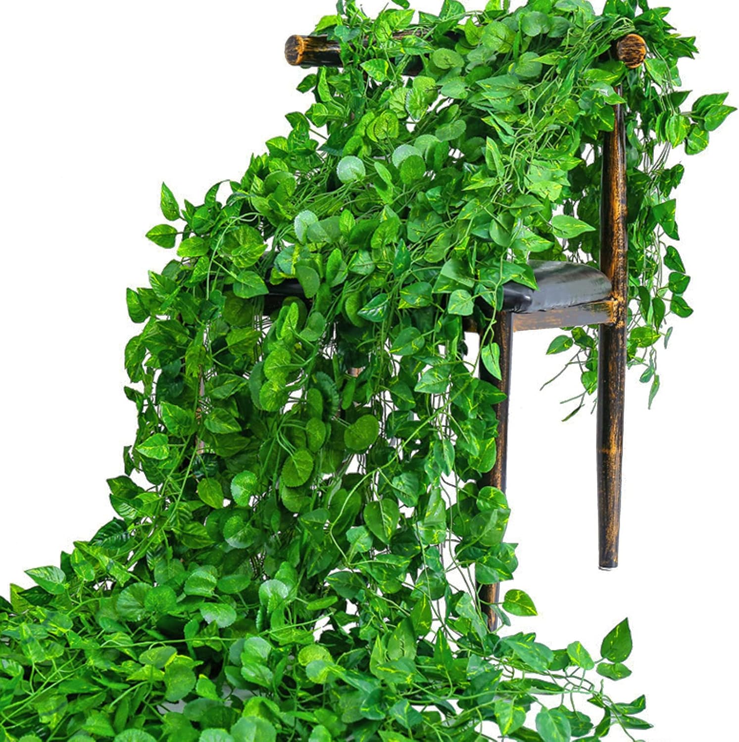 Aeojoor Artificial Ivy Vine Leaves Garland Decor