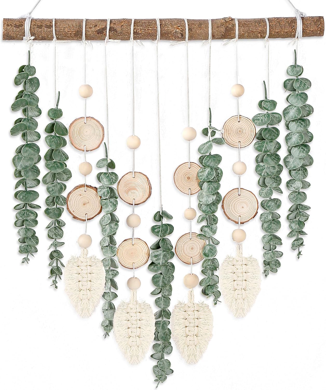 21 Inch Eucalyptus Wall Hanging Decor